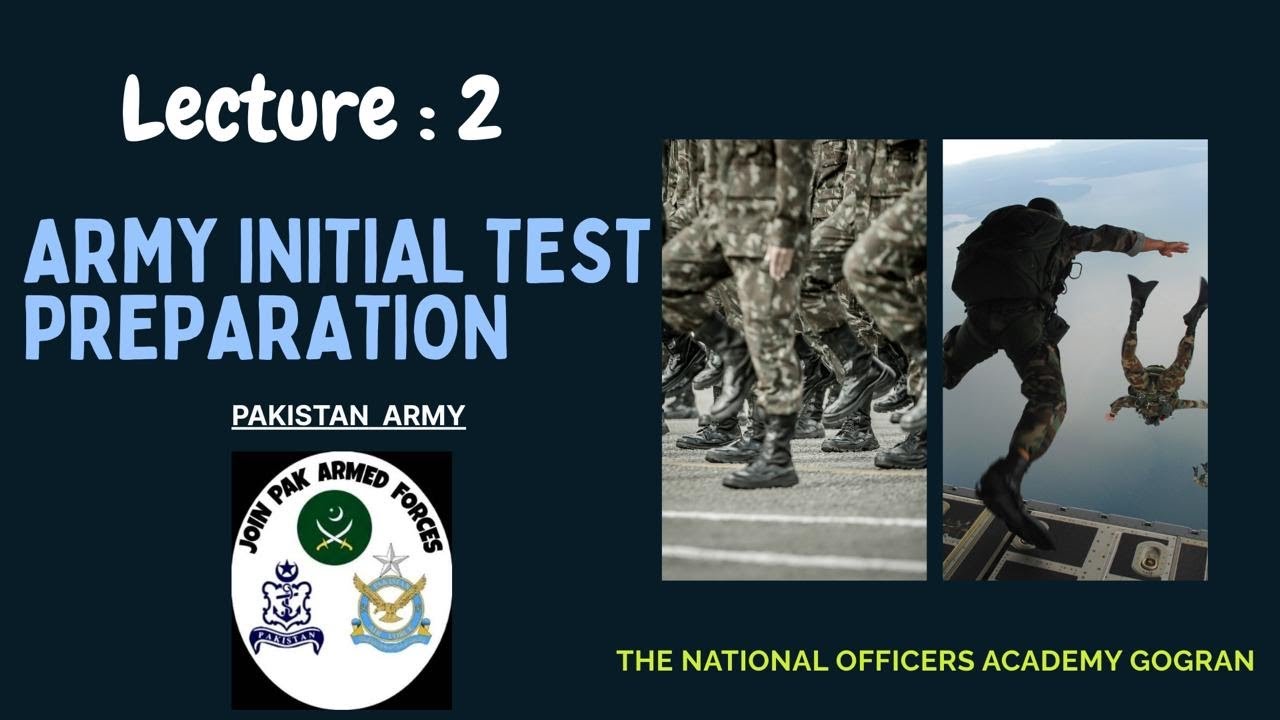 LIVE🔴 👉 &ldquo;Army Initial Test 2025 | Verbal, Non-Verbal, Academic MCQs | Kalima-e-Tayyiba & 6th Kalma