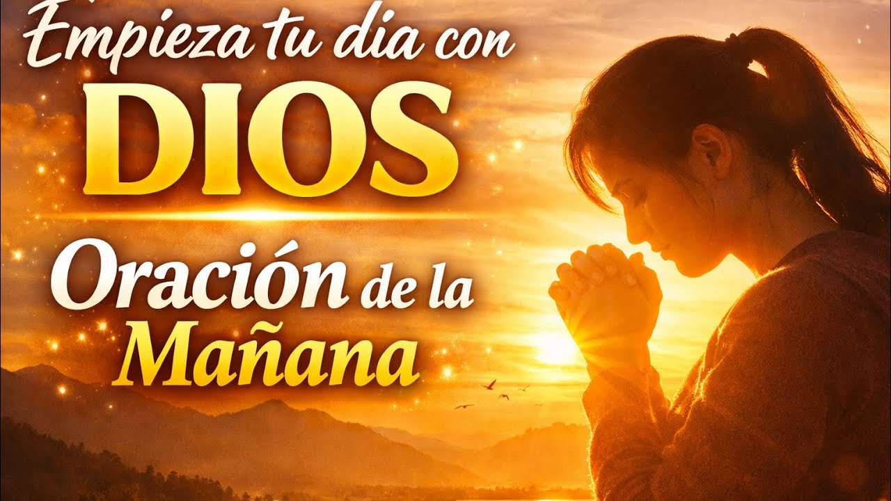 ORACIÓN PARA EMPEZAR EL DÍA,, Entrégale tu día a Dios y Recibe Paz en tu corazón... 