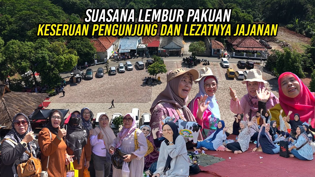 SUASANA LEMBUR PAKUAN | KESERUAN PENGUNJUNG DAN LEZATNYA JAJANAN