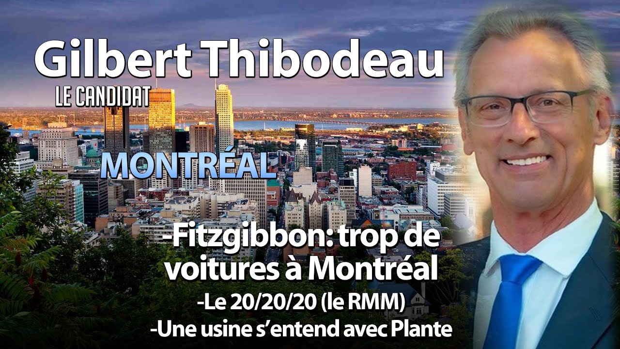 LE CANDIDAT 21/03/2024 - FITZGIBBON: TROP DE VOITURES À MONTRÉAL?