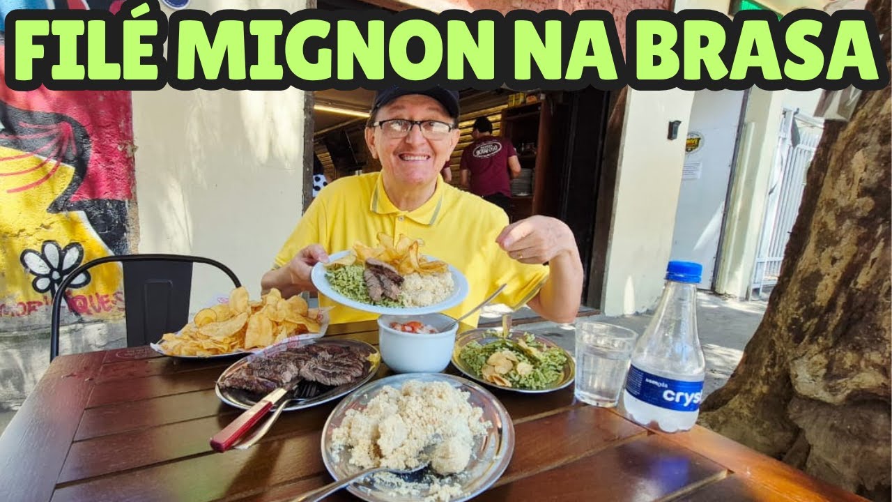 CHOPERIA BOTAFOGO COM FILÉ MIGNON NA BRASA PARA DUAS PESSOAS | RJ por Canal do Mariuu
