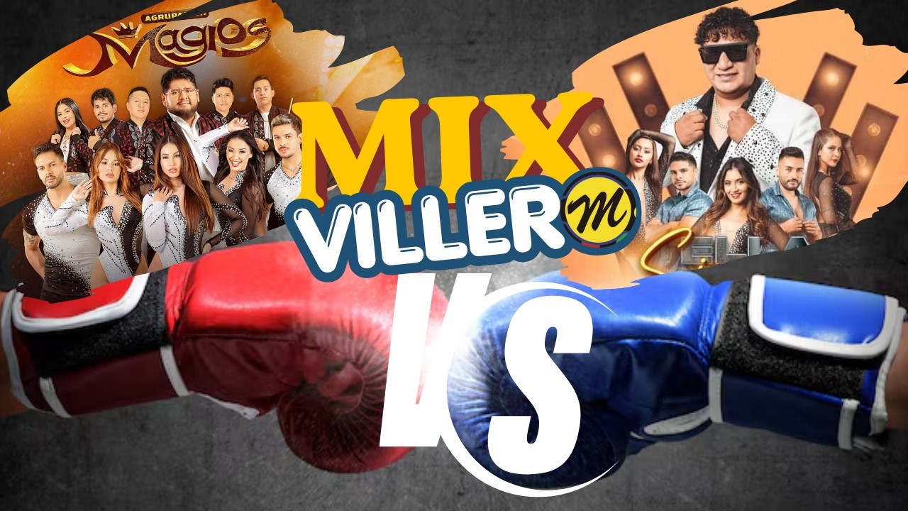 MIX VILLERO Los Magios VERSUS Jhonny y Su Agrupación Claros
