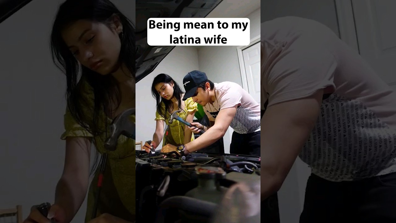 BEING MEAN TO MY LATINA WIFE 😬🤣 #lol #prank #funnyvideos #funnyshorts