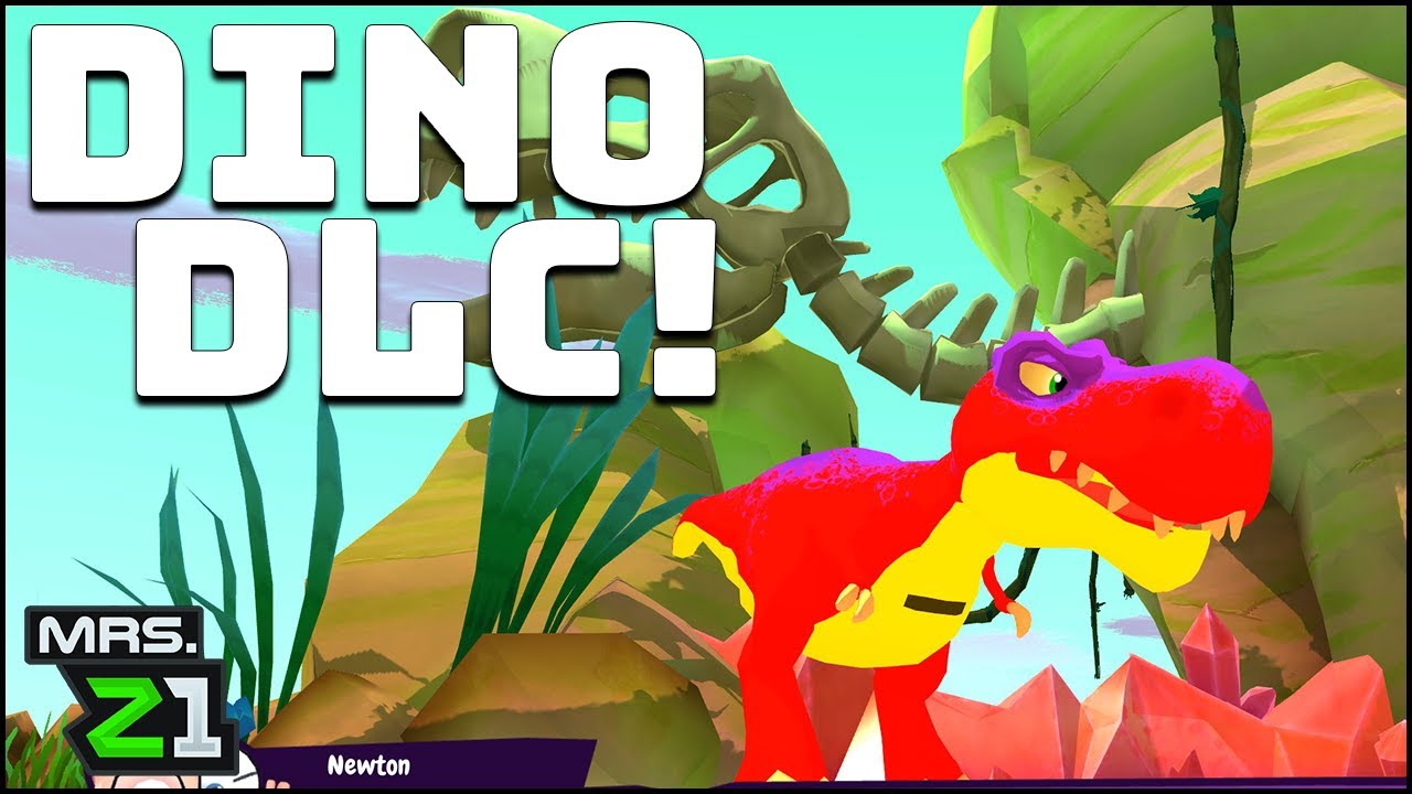 Dinosaur DLC !!! I Rode A T-REX !!! Island Saver Ep. 8 | Mrs. Z1