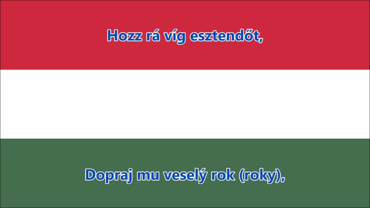 Maďarsk&aacute; Hymna (HU/SK text) - Anthem of Hungary