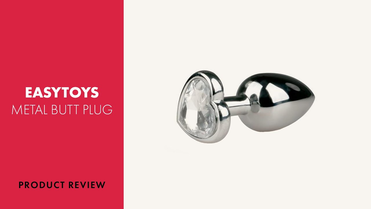 EasyToys Metal Heart Butt Plug Review | PABO