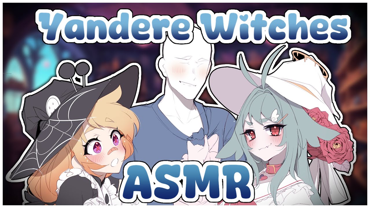 Неуклюжие яндере-ведьмы насильно напоят вас любовным зельем ~ ♡ [ASMR с @denpafish ]