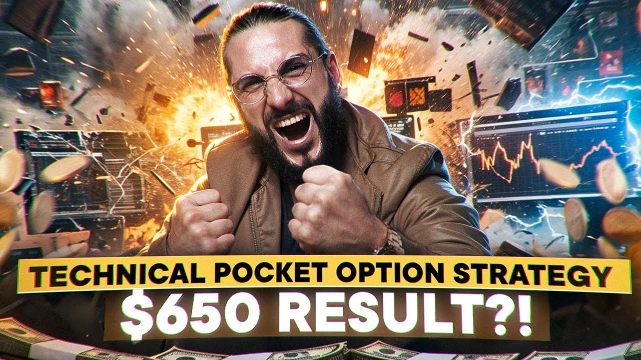 TESTING A CLEAN TECHNICAL POCKET OPTION STRATEGY &mdash; $650 RESULT?! BINARY OPTIONS TUTORIAL