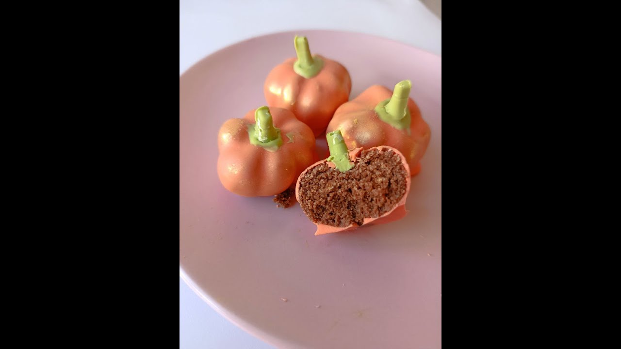 Pumpkin Cake.#asmrfood #chocolate #asmrfood #satisfying #dessert #chocolatedessert #halloween #food
