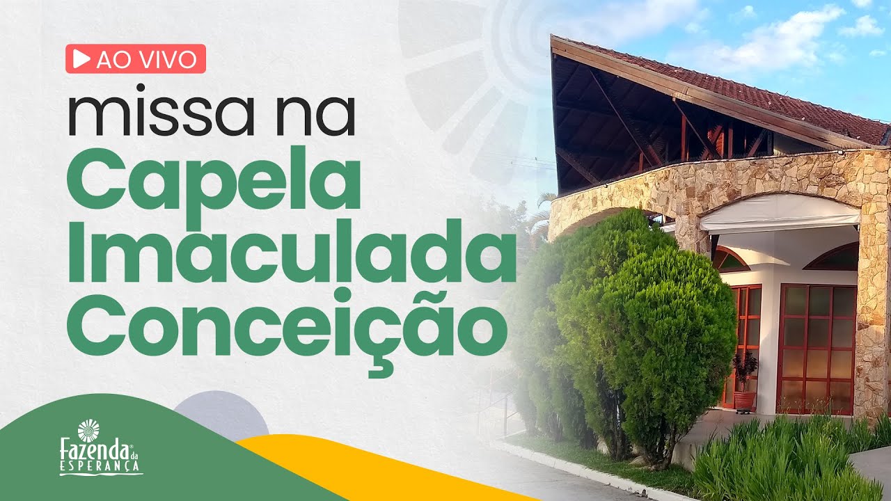 Missa ao Vivo do Sábado (24/01/2026) | FAZENDA DA ESPERANÇA