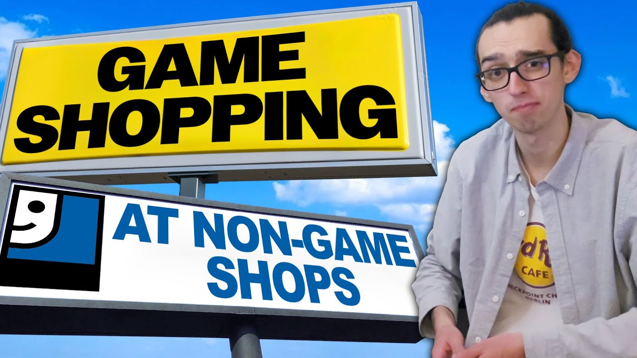Game Shopping at Non-Game Shops - Dr. Dray