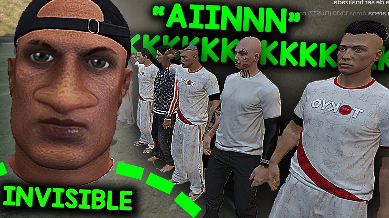 Fui INVISIVEL no RECRUTAMENTO da POLICIA no GTA RP!