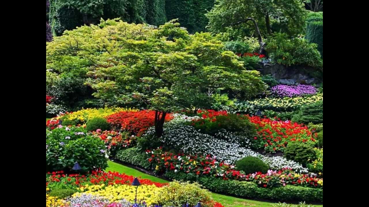 Cады Бутчартов The Butchart Gardens, Канада