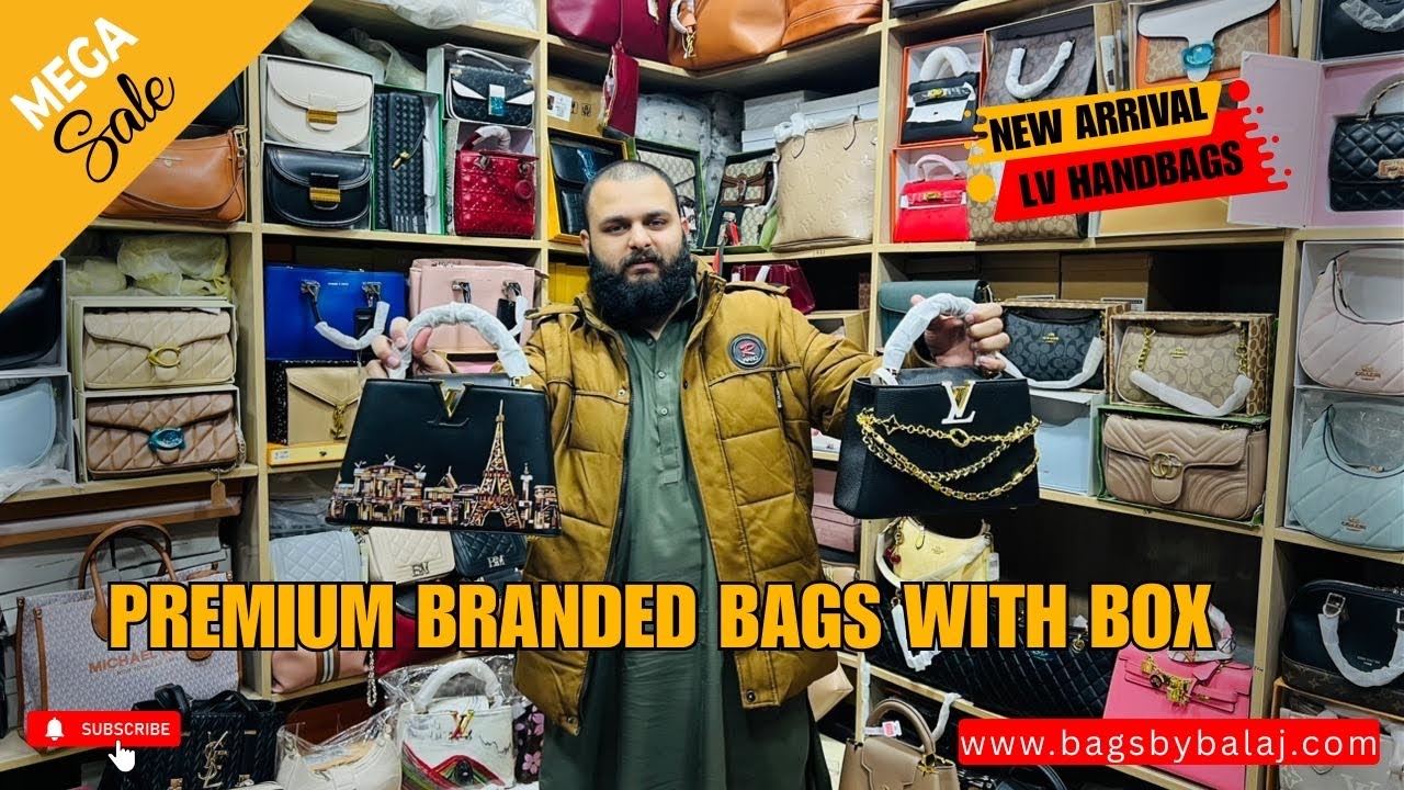 Premium Branded Bags with Box | LV Handbags New Arrival | Mega Sale 🔥 Bags by Balaj