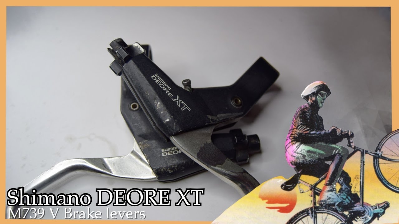 Shimano Deore XT V brake levers M739:  Service clean and rebuild