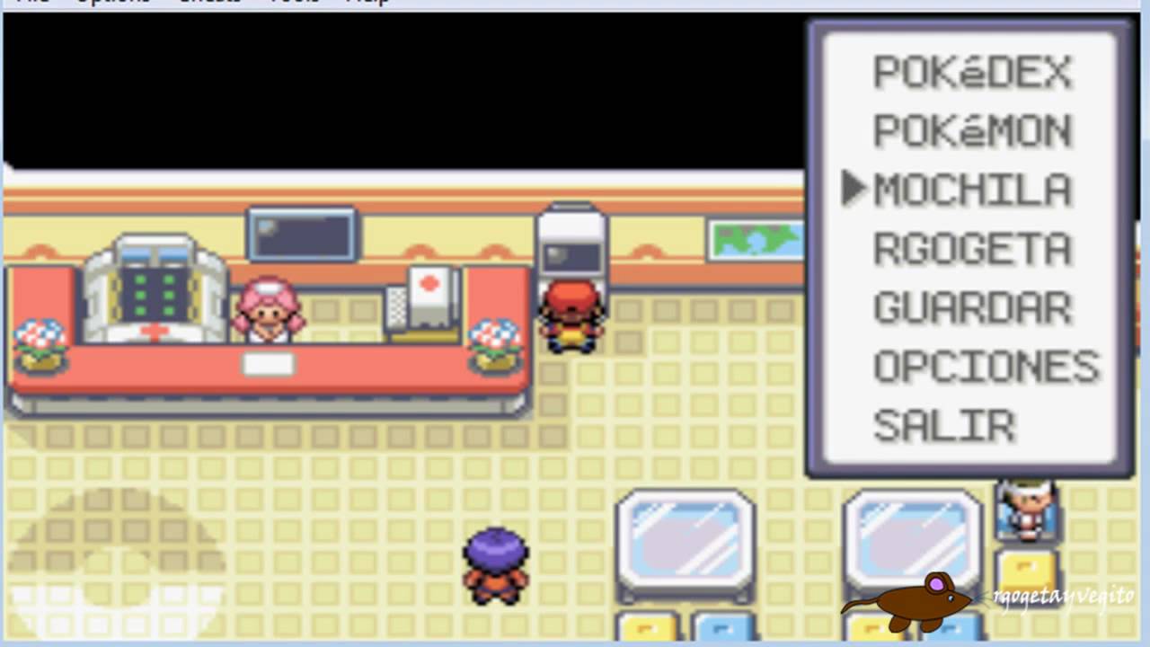 Pokemon Rojo Fuego Objetos valiosos