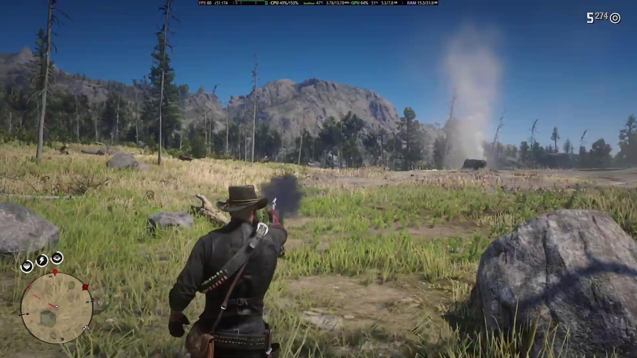 Buscando Secretos y Encuentros raros en Red Dead Redemption 2