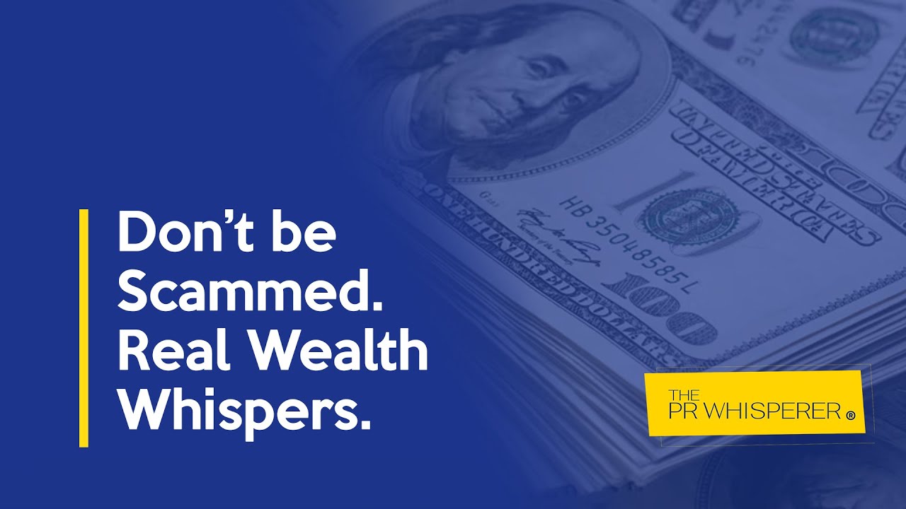 Don't Be Fooled. Real Wealth Whispers #wealth #wealthbuilding #rich
