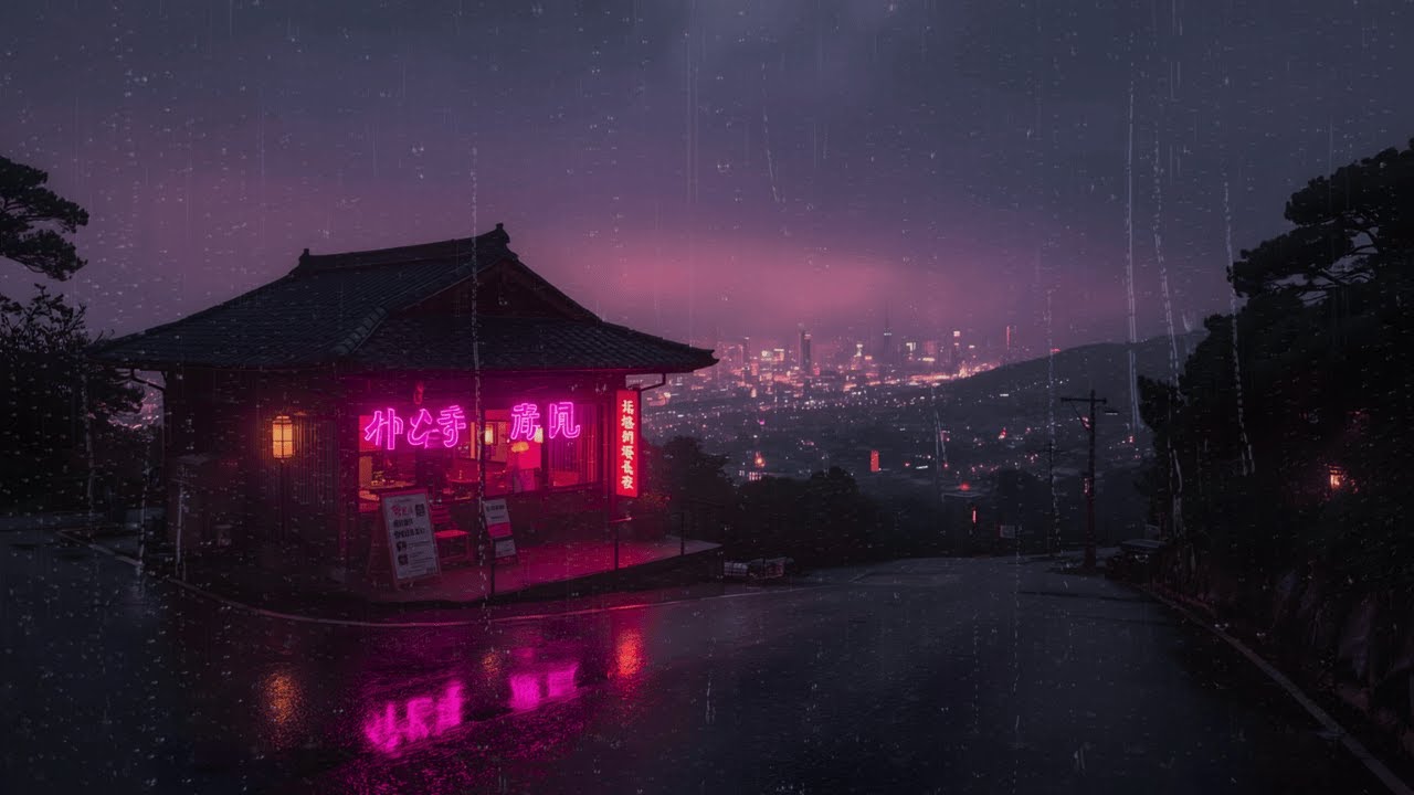 90s Tokyo Rain — Nostalgic Lofi Music for Deep Focus