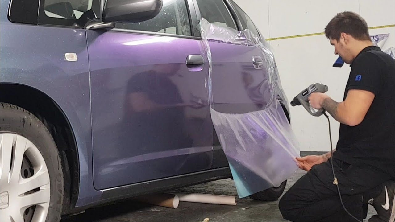 Honda Jazz Gets WRAPPED