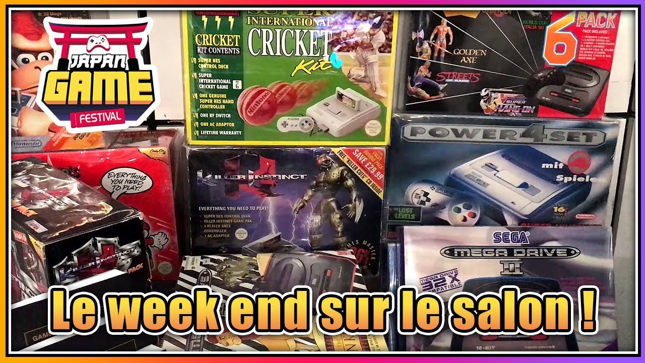🎌 Japan Game Festival  Le tour complet du salon ce week-end !