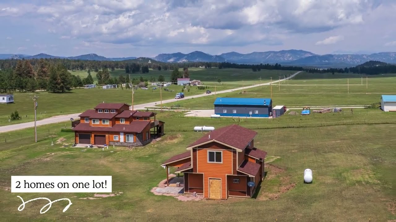 🏡 TWO Black Hills Homes | 1 Acre | Jaw-Dropping Views of the Needles & Harney Range!