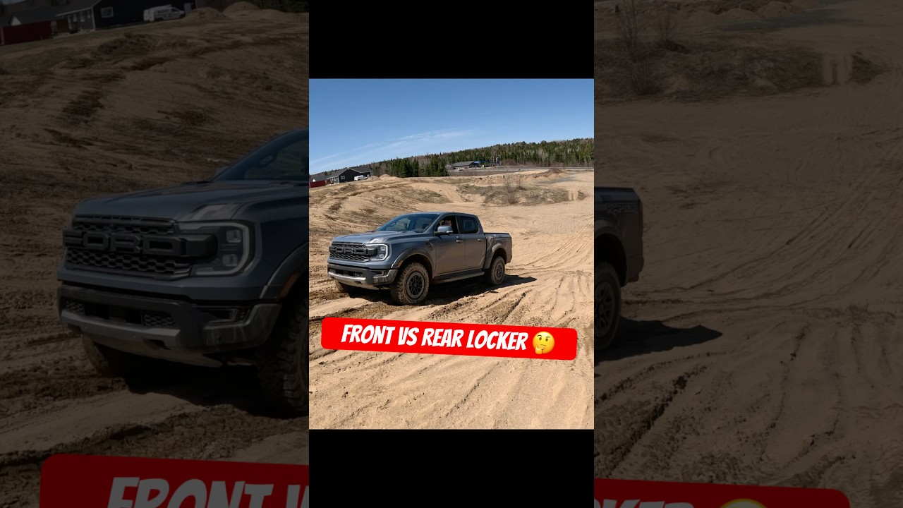 Front vs Rear Lockers&mdash;Here&rsquo;s What Happens Off-Road! Ford RAPTOR 💪