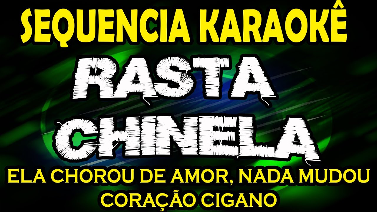 Sequência Rasta Chinela Antigas Playback - Karaokê