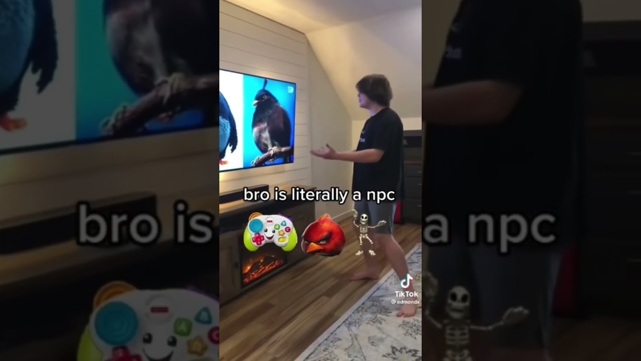 [REPOST] bro is literally an npc meme #npc #shorts