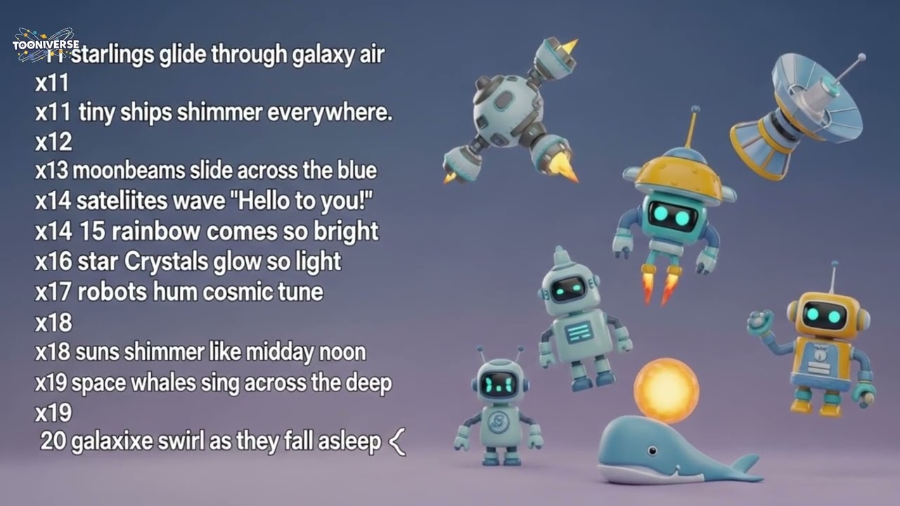 Number Song – Fun Kids Song  Tooniverse