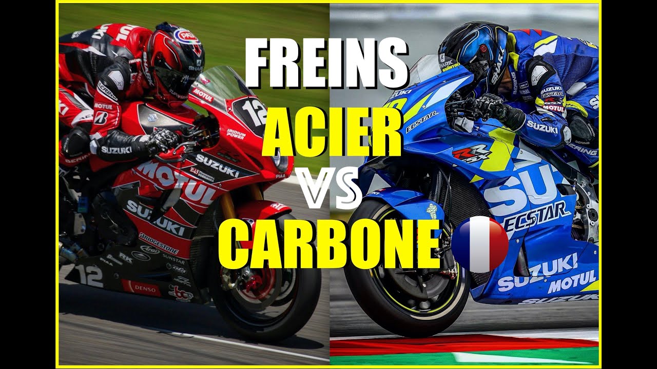 🇫🇷 FREINS CARBONE MOTOGP vs FREINS ACIER