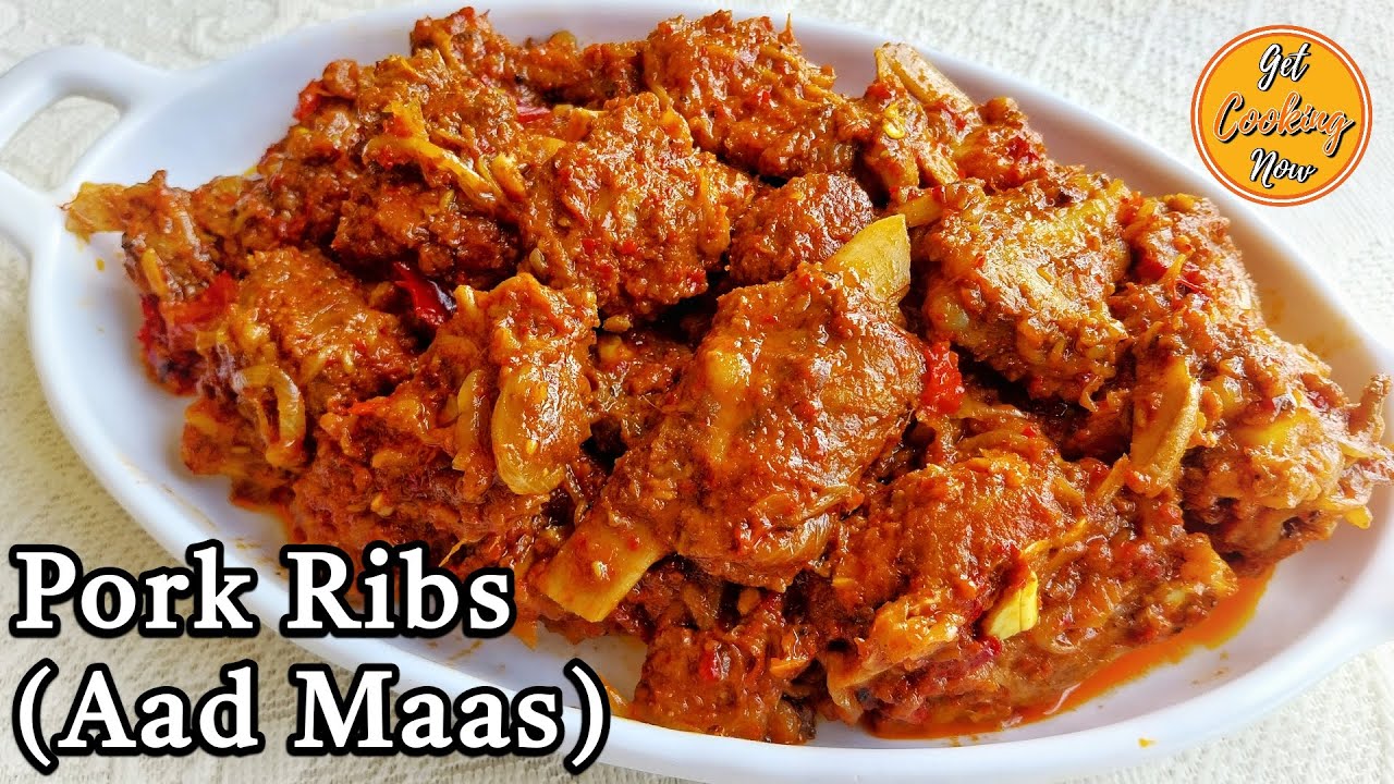 Authentic Goan Pork Aad Maas Recipe | Pork Ribs Recipe | Pork Recipes | Goan Recipes