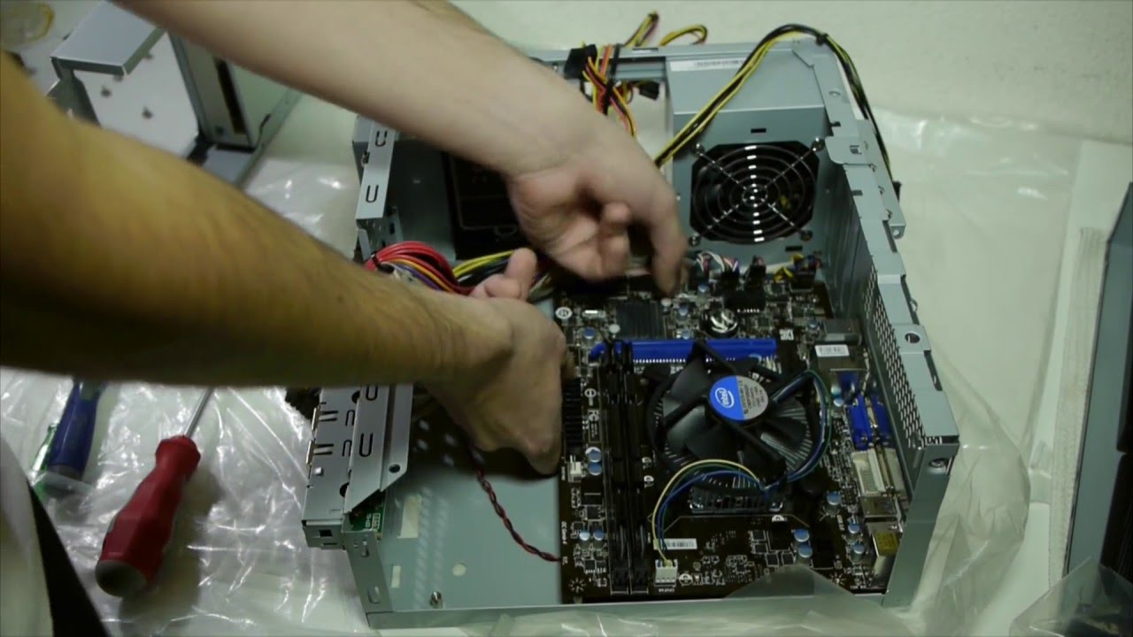 In Win BK623 Haswell SFF Build Timelapse