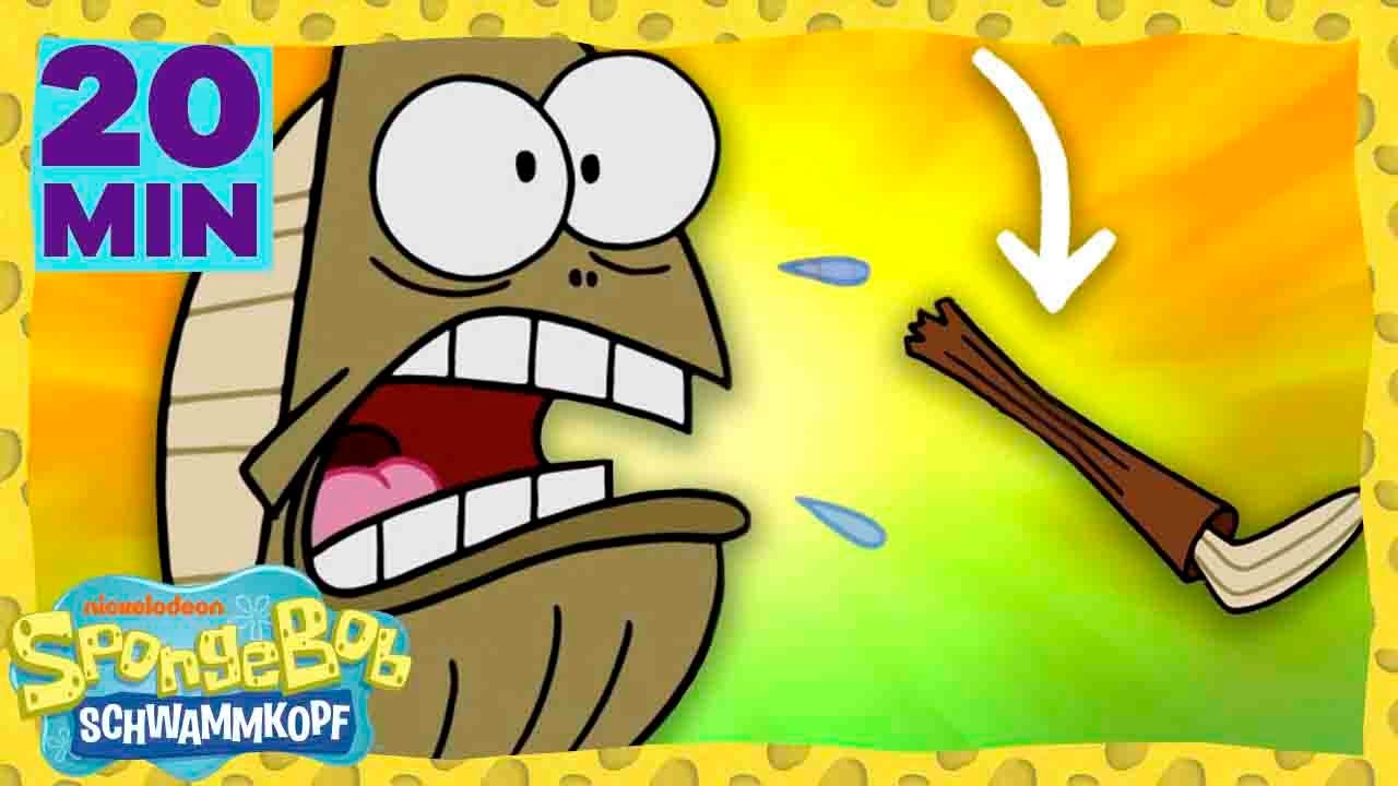 SpongeBob | MEIN BEIN! 20 Minuten Spaß mit Fred! | SpongeBob Schwammkopf