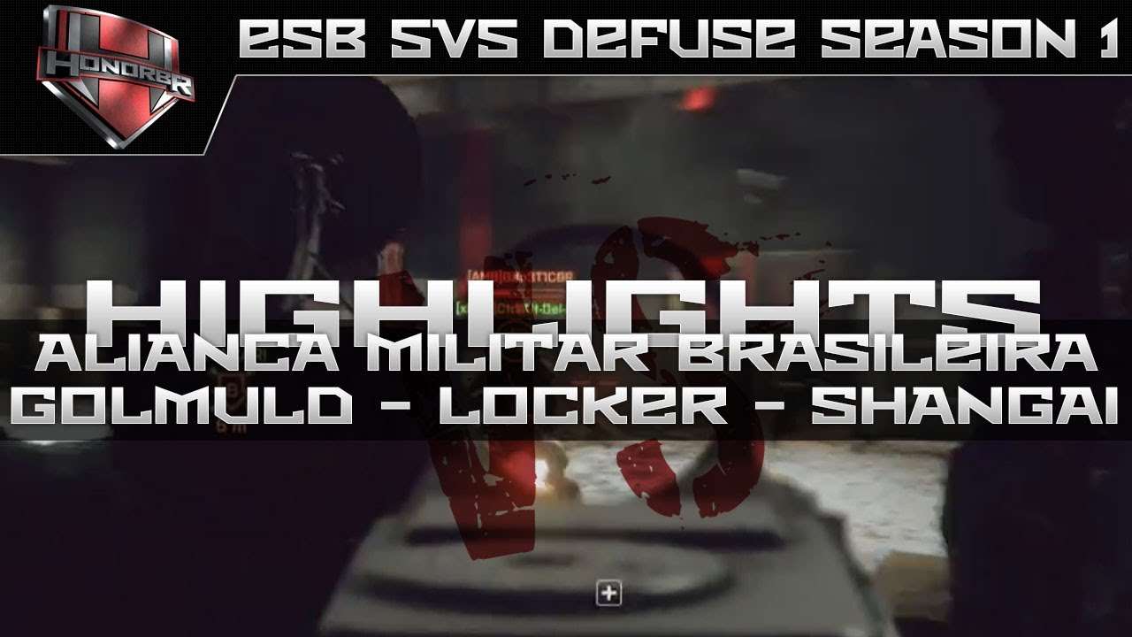 [xHBR] -vs- [AMB]: ESB Defuse Ladder Se01 Highlights [PS4]