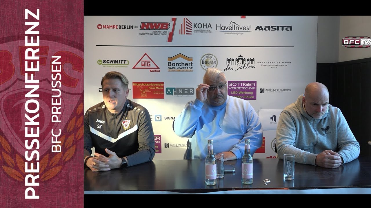 Viertelfinale - Cosy-Wasch Landespokal - BFC Preussen - BFC Dynamo 1:3 - 20.12.2025 - PK