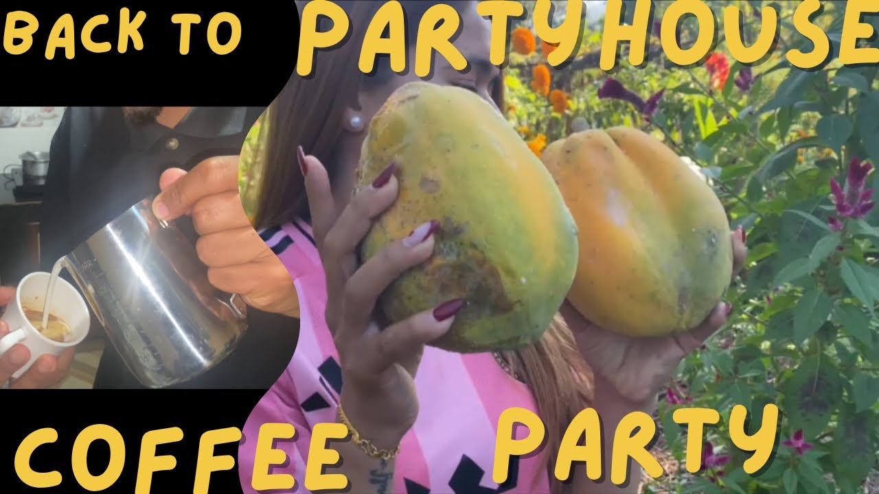 Mams House mah coffee party 🎉