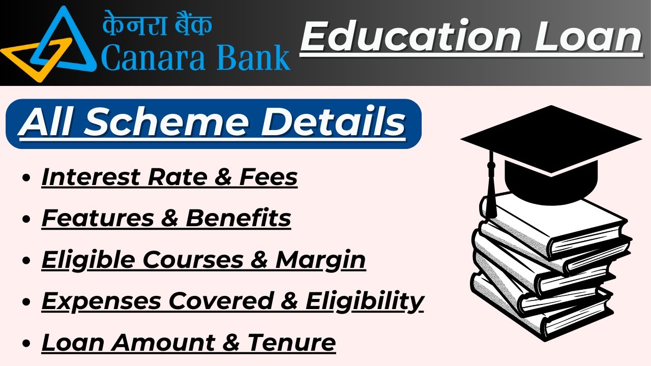 Canara Bank Education Loan Details | Education Loan | Student Loan | Skill Loan |