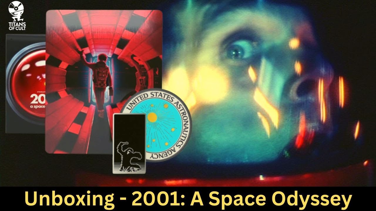 Unboxing 2001: A Space Odyssey (1968) - Titans of Cult 4K Blu-ray Steelbook