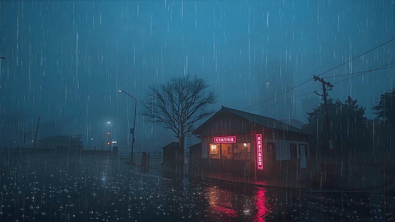 Late Night Study Rain 🌧️ | Rainy Nostalgia Lofi for Deep Study & Work