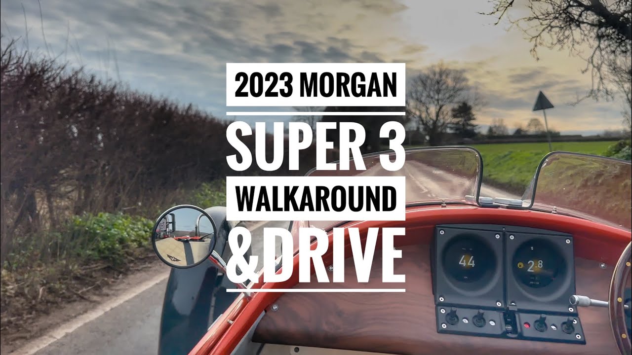 2023 Morgan Super 3, drive & walkaround