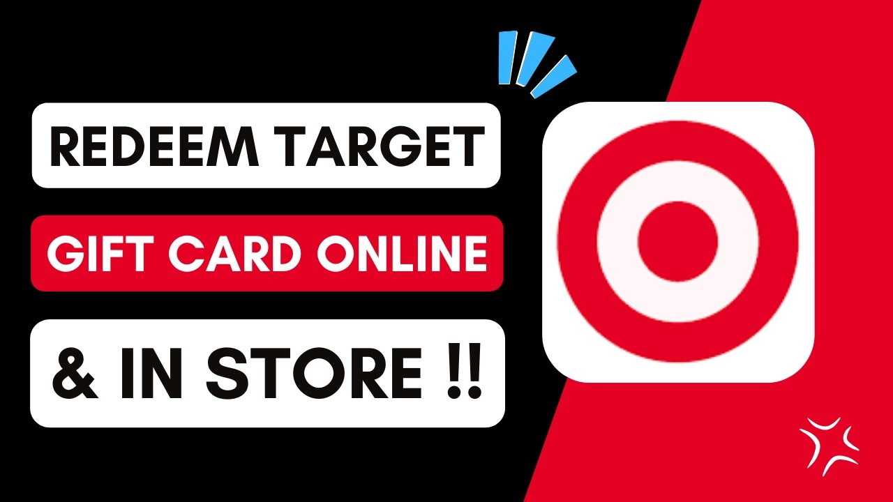 How to Redeem Target Gift Card Online & In Store
