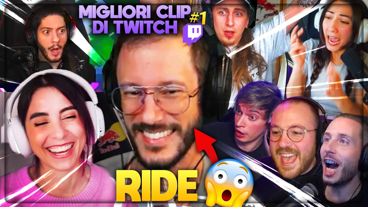RIDONO TUTTI - Il MEGLIO della settimana di TWITCH #1 w/ Cydonia Dada Kurolily Mario Nanni Dada poly