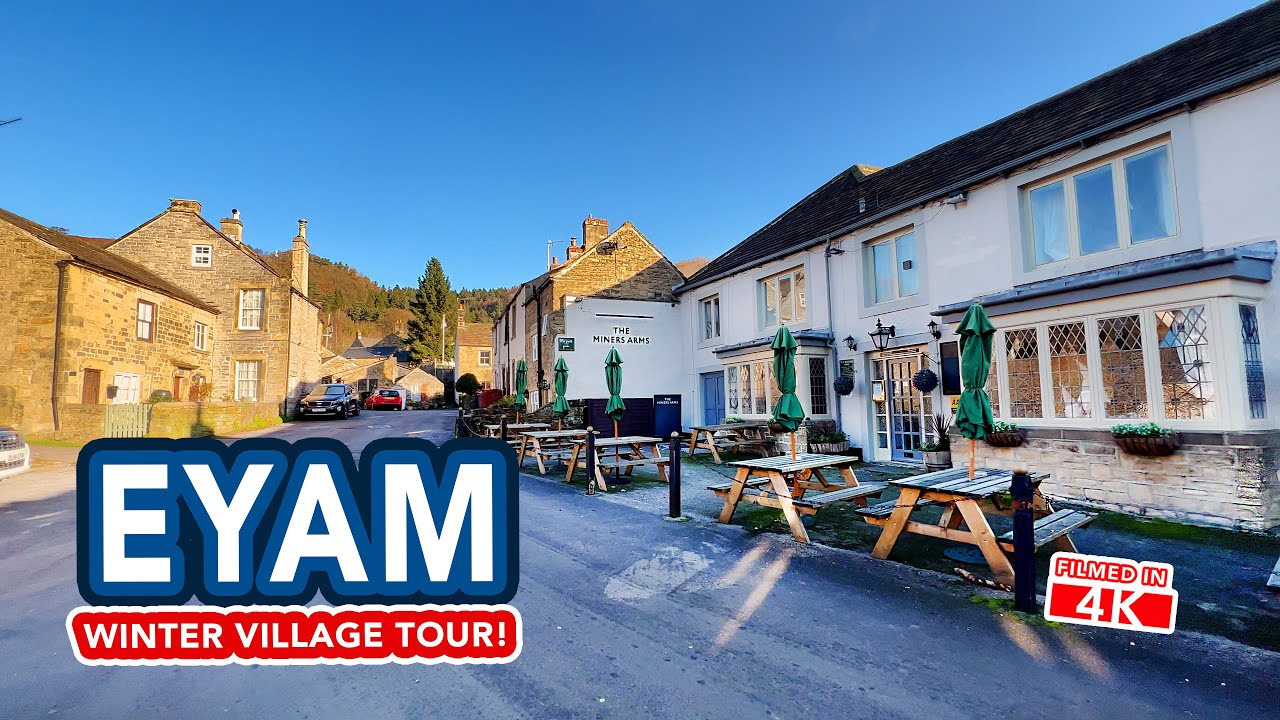 EYAM | A walk through Eyam in winter [Peak District England]