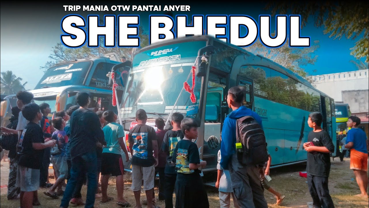 KACA SIJI MEMANG SELALU KEREN!! | Trip Mania Otw Pantai Anyer Ciparay With Eagle High Shebhedul