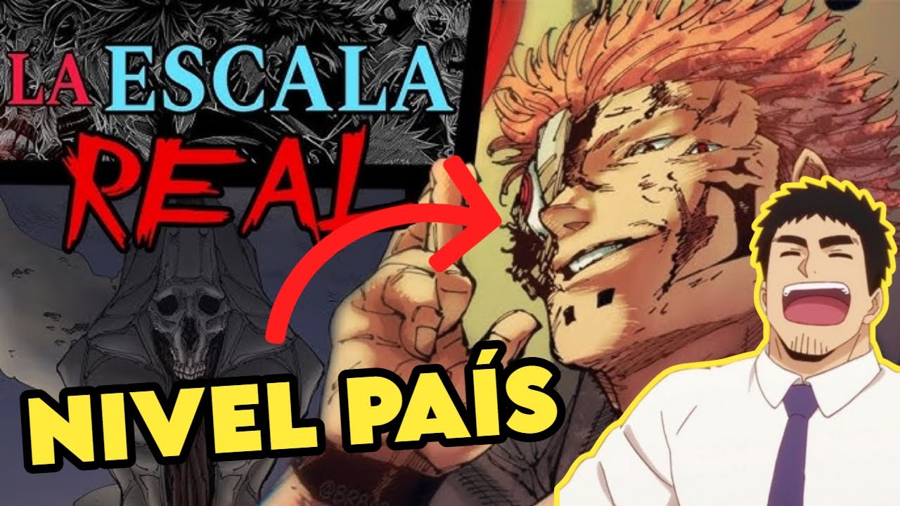 La ESCALA DE PODER REAL de Jujutsu Kaisen - ENGAIL REACCIONA