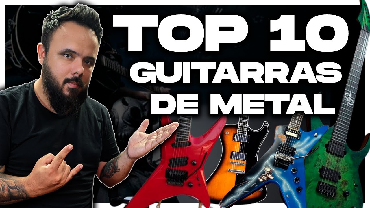 10 GUITARRAS INCR&Iacute;VEIS PRA TOCAR METAL [Subs]