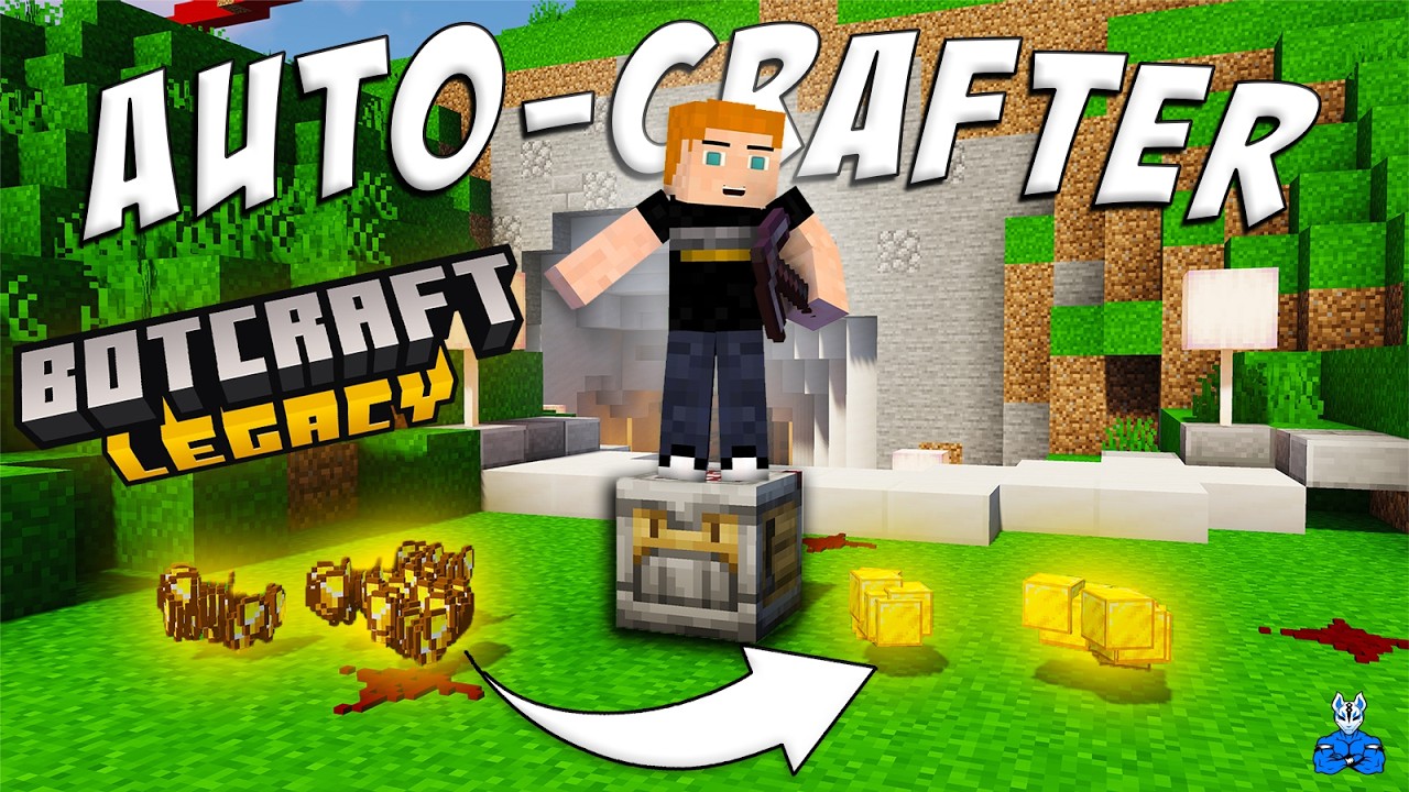 NOVO AVTOMATSKO CRAFTANJE NA FARMAH! | BotCraft Legacy Epizoda 22