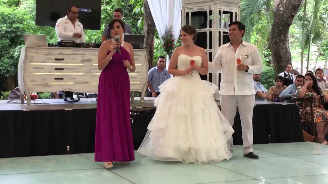 Brindis para la boda de A&E