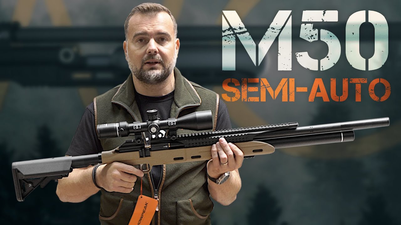 Nejlevnější poloautomatická PCP vzduchovka na trhu | SPA M50 Semi-Auto